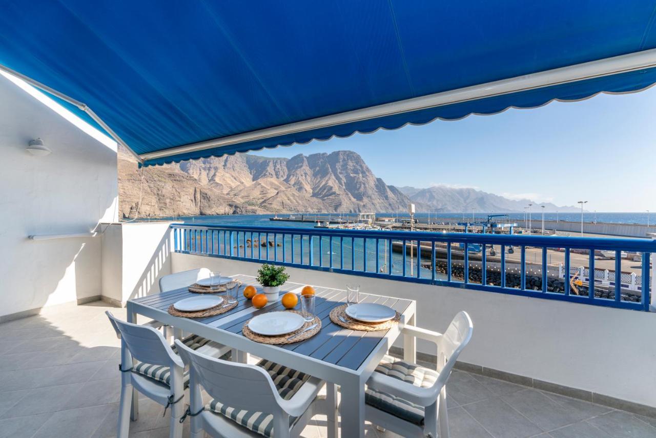 Agaete White&Blue House Apartment Exterior foto